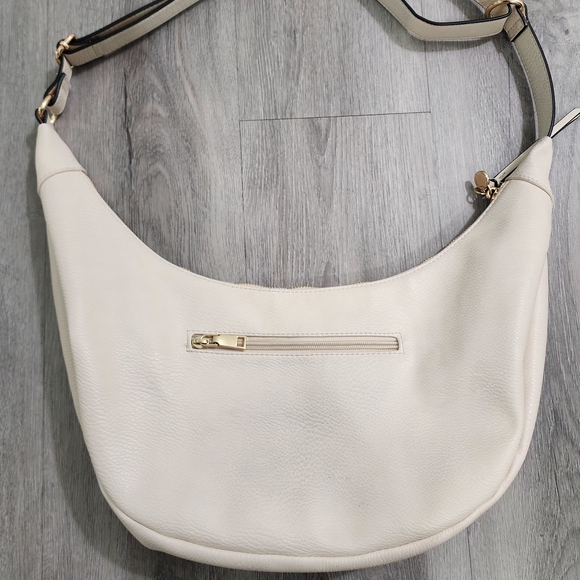 Poppy & Peonies Cream Shoulder Bag - Picture 2 of 6